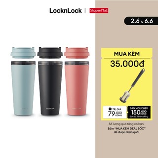 Bình giữ nhiệt Lock&Lock có 2 nắp thay thế New Clip Tumbler 540ml LHC4279 (3 màu)