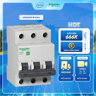 Cầu dao tự động 3p Schneider EZ9F34325 25A 4.5kA