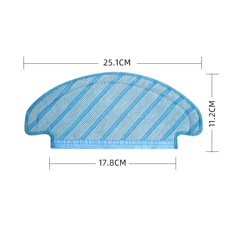 Phụ kiện dành cho robot hút bụi lau nhà T8, T8 Aivi, T8 Power, T8 Max, N8 Pro khăn lau, giẻ lau