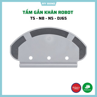 Phụ kiện dành cho robot hút bụi T5, N8, 920, 950 tấm gắn khăn lau, gắn giẻ, đế gắn giẻ lau