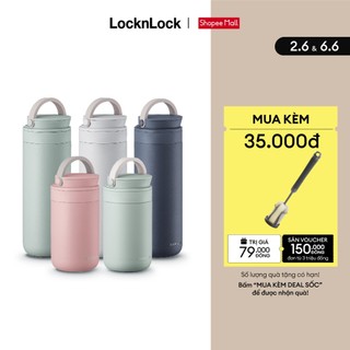 Bình giữ nhiệt Lock&Lock Metro Two Way 237ml hoặc 475ml thép không gỉ (SUS304)