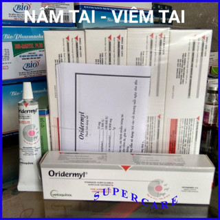 Dung dịch nhỏ tai vệ sinh tai 60ml và oridermyl cho chó mèo