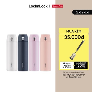 Bình giữ nhiệt Lock&Lock Feather Light One Touch 500ml LHC3257 (4 màu)