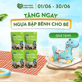  Rong biển rắc cơm Mămmy ít mặn, không tanh, tăng hương vị cho bé, phù hợp cho bé 6 tháng tuổi