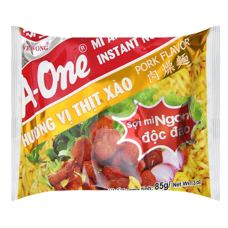 Mì A-One Vị Thịt Xào Gói 85g