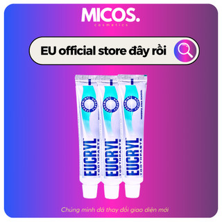 Kem đánh răng eucryl giúp sạch miệng trắng răng, hơi thở thơm mát 62g - micos