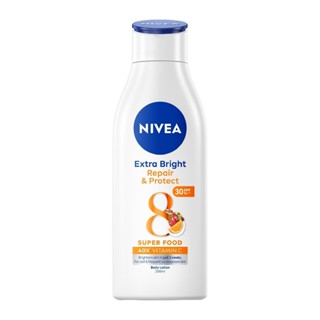 Sữa dưỡng thể Nivea phục hồi & chống nắng ban ngày từ 8 Super Foods 200ml