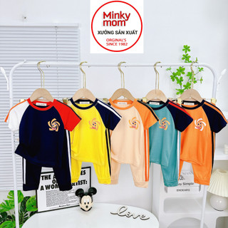 (8kg_40kg) LND61 Bộ Cộc Tay Quần Dài Cho Bé Đồ Bộ Thun Lạnh Cao Cấp Mềm Mịn Thoáng Mát Hàng Chuẩn Loại 1 MINKYMOM