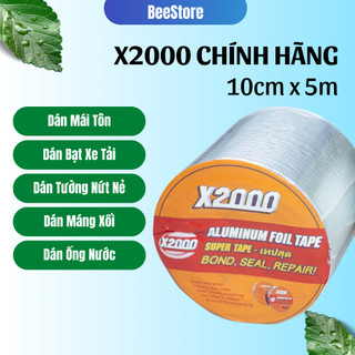 Băng keo chống thấm x2000 băng keo siêu dính Nhật Bản chống thấm dột, dán tường, dán mái tôn, dán ống nước 10cm x 5m
