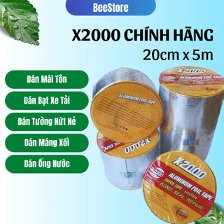 Băng keo chống thấm x2000 băng keo siêu dính Nhật Bản chống thấm dột, dán tường, dán mái tôn, dán ống nước 20cm x 5m