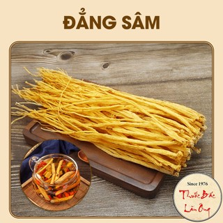 Đẳng sâm 200g, hàng loại 1, sợi to, vàng, thơm, đảng sâm làm trà, sắc nước, bồi bổ sức khỏe - Lãn Ông