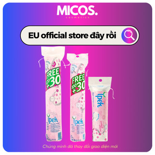 Bông Tẩy Trang Ipek 100% Cotton Thổ Nhĩ Kỳ Ipek Klasik Cotton Pads (80/130/150 miếng) - MICOS