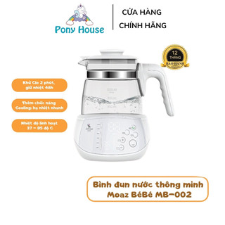 Máy Đun Nước Pha Sữa Moaz BéBé - Máy Đun Hâm Nước Đa Năng Siêu Tốc MB-002 Chính Hãng Bảo Hành 1 Năm
