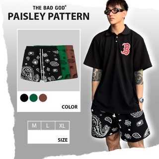 Quần short The Bad God Paisley Pattern