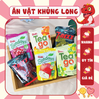Nước oishi trà xanh Tea Go vị chanh, đào, táo, dâu, nho Oishi