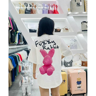 [ CHÍNH HÃNG ] Áo thun ADLV DOODLE FUZZY RABBIT SHORT SLEEVE