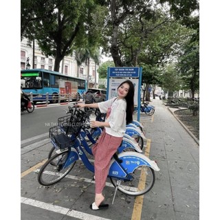 Sét áo phông tim+quần kẻ