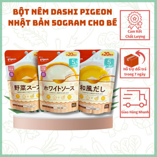 Bột nêm DASHI PIGEON Nhật Bản 50gram cho bé