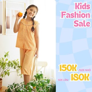 Đồ mặc nhà bộ lửng kate bé gái jubbie kids 82004
