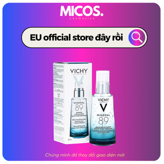 Serum vichy mineral 89 dưỡng chất khoáng cô đặc phục hồi và bảo vệ da vichy - micos