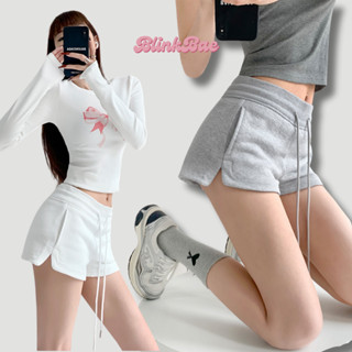  Quần Shorts Nữ Ôm Body BlinkBae Quần Đùi Sexy Có Túi Có Dây Rút Xẻ Sườn Chất Liệu Cao Cấp Dễ Phối Đồ Siêu Tôn Dáng SH02 