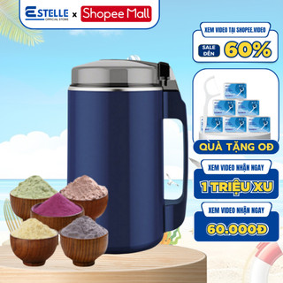 Máy Xay Bột Khô ESTELLE, Máy Say Bột Khô Ngũ Cốc Cà Phê Đa Năng Công Suất 300W, 6 Lưỡi Dao Inox, Bảo Hành 12 Tháng