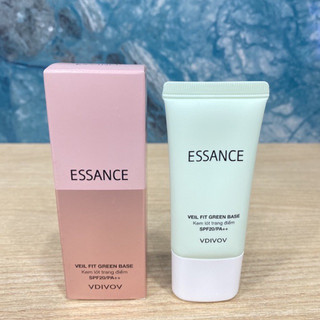 Kem lót trang điểm dưỡng trắng siêu mịn ESSANCE Veil Fit Green Base SPF20/PA++