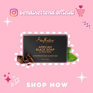 Xà phòng đen shea moisture african black soap