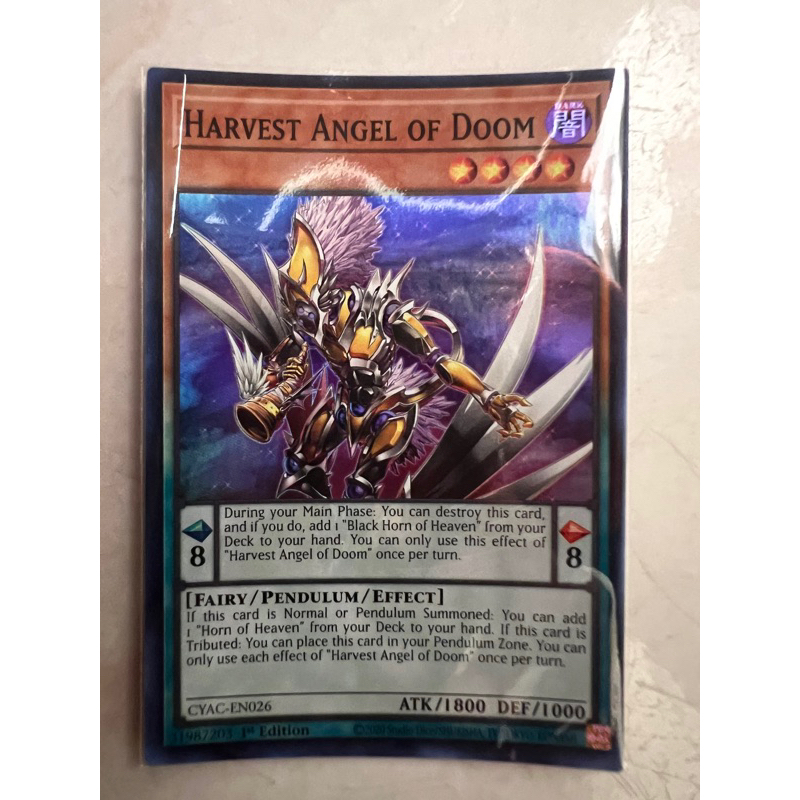 Thẻ bài Harvest Angel of Doom
