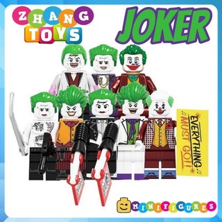 Đồ chơi Xếp hình Joker tuyển tập tội phạm Gotham Minifigures Kopf KF6110