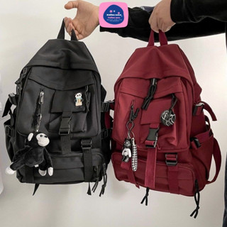 Balo nam nữ đi học, balo du lịch nhiều ngăn, balo đựng laptop thời trang cao cấp - xuongbalotuongquy