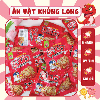Mì viên đỏ, snack mì viên ăn liền vị gà cay thổi lửa Thái Lan