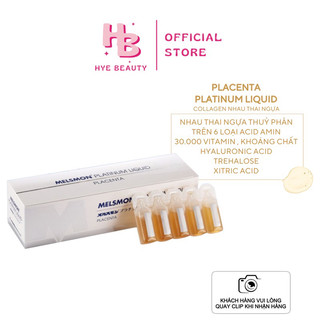 Melsmon platinum liquid placenta nhau thai ngựa nhật bản