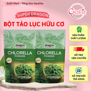 Bột tảo lục chlorella hữu cơ dragon 200g