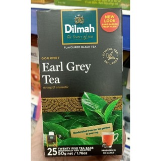 [DATE MỚI] Trà Đen Bá Tước Dilmah Earl Grey 25gói x 2g - 50gam