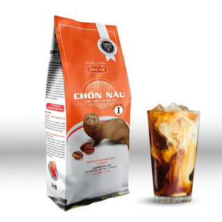 [ mua 1kg cafe tặng gói 100g ] Cà Phê Chồn Nâu Bảo Tín Gu Moka (mua 5kg tặng 1 gói 500g)
