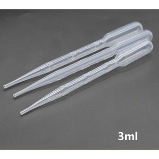 Pipet nhựa, Ống nhỏ giọt pipet 3ml, pipet pasteur ống hút nhỏ giọt nhựa