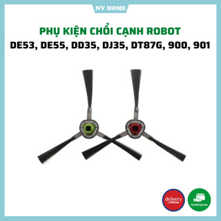 Phụ kiện chổi cạnh chổi quét dành cho robot hút bụi lau nhà de53, de55, dd35, dj35, dt87g, 900, 901