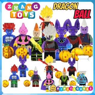 Đồ chơi Xếp hình 7 viên ngọc rồng Dragon Ball Zamasu Android 13 Dyspo Kaio Shin Bills Majin Boo Minifigures Kopf KF6036
