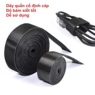 Dây Quấn Chống Rối Dành Cho Dây Cáp,Tai Nghe Tiện Dụng Cột Buộc Các Loại Cáp, Dây Dẫn Làm Gọn Gàng Không Gian Làm Việc