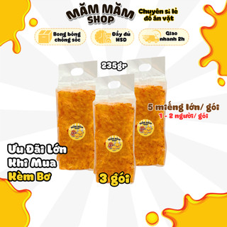 Bánh tráng nướng, bánh tráng mắm ruốc combo 3 gói 235g măm măm shop