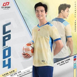 Cp 04, quần áo bóng đá thiết kế cao cấp, đồ đá banh không logo, in tên số theo yêu cầu - hungsport tn