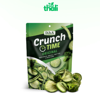 Snack sấy Crunch Time DJ&A 50g - Ăn vặt văn phòng, giảm cân, Healthy