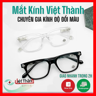 CT1 HCM Gọng kính cận vuông mắt kính việt thành thánh giá chữ thập lắp được cận viễn loạn