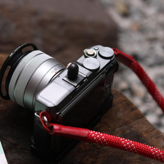 Dây đeo máy ảnh Paracord phối da, strap camera