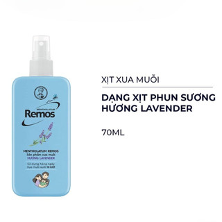 Xịt chống muỗi hương lavender Rohto Mentholatum Remos 70ml