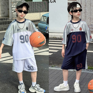Bộ quần áo thể thao hè bé trai 18-50kg từ 6-14 tuổi số 90. đồ bộ bé trai, set đồ bé trai