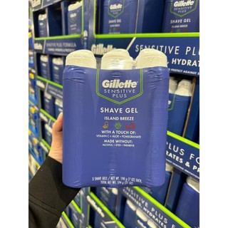 Gel cạo râu Gillette Sensitive Plus Shave Gel - EDS Mart