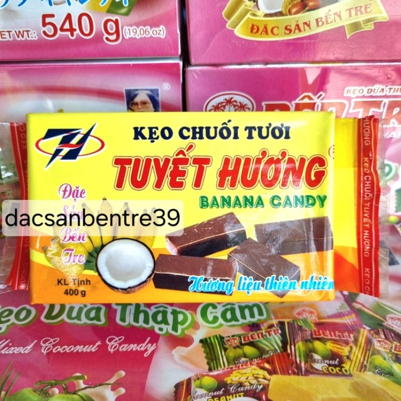 Kẹo chuối tươi 400g