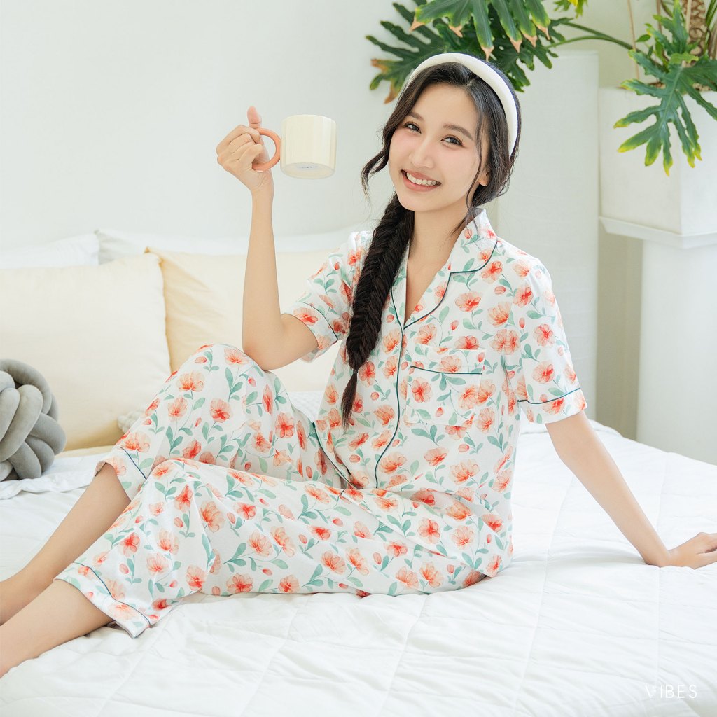 VIBES Pijama dài Rinie Long Py Set